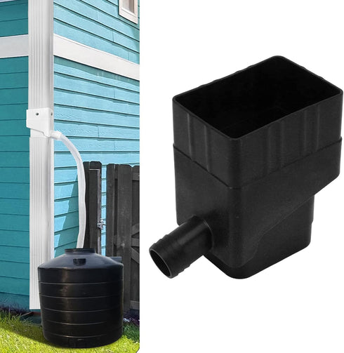 Rainwater Collection System, ABS Rain Barrel Diverter Kit Rain Barrel Kit Fits 1?1/4 inch diameter high flow hose and Garden Watering with 12in Ho...