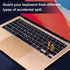 Silicone Keyboard Cover Skin for MacBook Air 13.3 inch A2337 M1 Released in Nov. 2020 US Layout Ultra Thin Protector Cover Skin NOT for 13.6" M4 M...