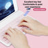 Bluetooth Keyboard and Mouse Combo Ultra-Slim Portable Rechargeable Compact Wireless Mouse Keyboard Set for Pad/iPad Pro/iPad Mini/iPad Air Mac OS...