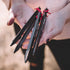 Wise Owl Outfitters Tent Stakes - Heavy Duty Camping Stakes for Outdoor Tent & Tarp - Essential Camping Accessories, Available in 12pk or 16pk Bla...