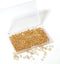1000 Pcs 5mm Open Jump Rings Gold Plated Jump Rings for Jewelry Making Single Ring Bulk for DIY Craft Earring Necklace Bracelet Pendant Choker Jew...