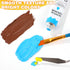 2 Pack Acrylic Paint Set 12 Colors,20 Paint Brushes,24 Paints for Adults,Kids,Beginner,Professional Artists,Non-Toxic Craft Paint kit for Paper,Ca...
