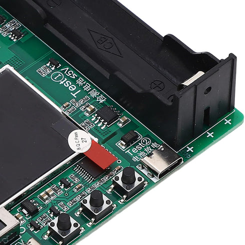 DC5V Battery Internal Resistance Tester Battery Capacity Tester 1.77in LCD Display Internal Resistance Capacity Voltage Current Power for Lithium ...
