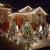 Brizled Christmas Lights, 33ft 100 LED End to End Connectable Mini Christmas String Lights, 120V UL Certified Cool White Xmas Tree Light Indoor Ou...