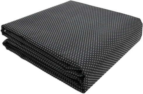 Antislip Vinyl Non Slip Fabric Rubber Non Skid Rubber Treated Fabric 58" Wide BTY (Black)...