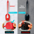 Silicone Spatula Set, High Heat Resistan Rubber Spoon Spatula, Non-Stick Spoonula with Seamless One Piece Design, Flexible Scrapers Baking Mixing ...
