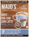 Maud's Espresso Chai Tea Pods Single Serve, 18ct | Dirty Cha-Cha Chai Tea Latte K Cups | 100% California Blended Tea Leaves | Recyclable Pods Sola...
