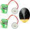 2 Pack Atomization Disc mist maker Ultrasonic Atomization Module Ultrasonic fogger DIY Humidifier with PCB 5V...