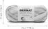 Bernat Softee Baby Cotton Jade Frost Yarn - 3 Pack of 120g/4.25oz - Blend - 3 DK (Light) - 254 Yards - Knitting/Crochet......
