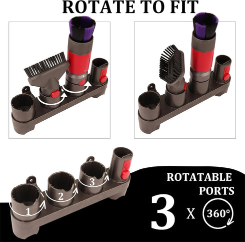 Attachments Mount Holders Compatible with Dyson Gen 5 Gen5 V15 V12 V11 V10 V8 V7 Vacuum Cleaner Accessories Storage Tool Replacement Parts...