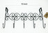 Huji Sturdy Over The Door 5 Hooks Clothes Hanger for Coats Hats Belts Organization Storage for Office or Home (1 Pack, Over The Door Hanger)...