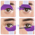 4Pcs Eyeliner Stencils Silicone Winged Eyeliner Tool Mascara Shield Guard, As Eyebrow/Eyelash/Contour/Lipstick/Eyeshadow Applicators Aid Tool, Mak...