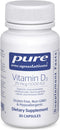 Pure Encapsulations Vitamin D3 25 mcg (1,000 IU) - Supplement to Support Bone, Joint, Breast, Heart, Colon & Immune Health - with Premium Vitamin ...
