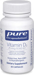 Pure Encapsulations Vitamin D3 25 mcg (1,000 IU) - Supplement to Support Bone, Joint, Breast, Heart, Colon & Immune Health - with Premium Vitamin ...