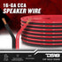 DS18 SW-18GA-100RB Ultra Flex Speaker Wire Red and Black 100FT - Speaker Cable for Audio Applications...