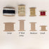 Ribbon Storage Ribbon Spools (50 spools) - Craft Organizer-Wrapping Paper Storage-Bin-Storage Cabinet Organization-Twine Storage Wrapping GiveThan...