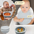 Baby Feeding Set of 4–Made from Premium Food-Grade & BPA-Free Silicone Baby Weaning Set –Durable & Eco-Friendly Toddler Plates, Safe Baby Feeding ...