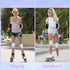 Bienbee Knee Pads for Women, Knee Pads Wrist Guard Knee and Elbow Pads Adult Protective Gear Set for Skateboard, Roller Skating, for Women Men You...