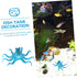 Fish Tank Landscaping Octopus Glowing Aquarium Fish Tank Decorations Octopus Aquarium Decor Fish Tank Octopus Decor Glow in The Dark Aquarium Glow...