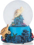 Elanze Designs Coral Reef Sea Turtles 100MM Sturdy Wind Up Musical Glitter Water Snow Globe Tabletop Dresser Nightstand Figurine Decoration Plays ...
