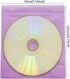 CD/DVD/BluRay Sleeves,Double-Sided Refill Plastic Sleeve for CD and DVD Storage Binders,100 Pack (Purple)...