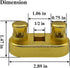 77455 Cable Bender Tool, Connects to 1/2'' Ratchet, Wire Bender Tool-Maximum Bending Up to 500 MCM, Gold...