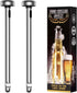 Gifts for Men Beer Chiller Sticks for Bottles Cool Unique Gift for any Beer Lover Stainless Steel Beverage Cooler,Christmas,Thanksgiving,Fathers' ...