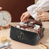Travel Makeup Bag, 26 Initials Large Capacity Cosmetic Bags for Women and Girls, Portable Make Up Bags Pouch, Crossbody Makeup Organizer Bag Toile...