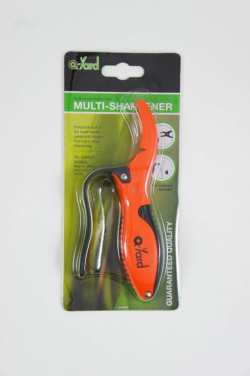 QY-007A Handheld Multi-Sharpener for Pruning Shears, Garden Hand Pruner...