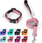 IVY&LANE Reflective Dog Collar and Leash Set,Adjustable Neoprene Padded Dog Collars for Puppy, Breathable Nylon Pet Collar for Small Medium Large ...