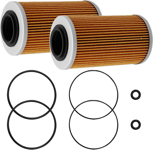 ATV/Motorcycle Oil filters Replacement for Sea-Doo Bombardier John Deere replace KN-556, 420956741, 711956741...