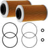 ATV/Motorcycle Oil filters Replacement for Sea-Doo Bombardier John Deere replace KN-556, 420956741, 711956741...