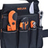 MEIJIA Heavy Duty Waterproof Construction Tool Belt, Work Apron,Tool Pouch,Technician's Tool Holder Work Organizer With Poly Web Bet Quick Release...