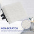 Handled Scrubber Set, Non-Scratch Bathroom Scrubbing Pads, Bathtub Scrubber with Handle, Reusable Cleaning Sponge for Shower Tile, Bathtube, Sink,...