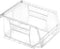 Hudson Exchange 5-1/2" x 4" x 3" Plastic Stackable Storage Bin and Hanging Container (Crystal Clear)...