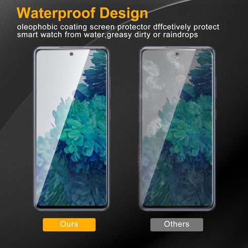 3 Pack Privacy Screen Protector for SamsungGalaxy S20 FE, Anti Spy Tempered Glass 9H Hardness, Black Protector Anti Spy, Bubble Free, Anti-Scratch...
