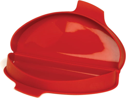 Norpro, Red Silicone Omelet Maker, 8.75 by 4.75 by 1.38-Inch, 8.75" x 4.75" x 1.38"...