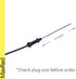 MaxRed 00755060 492332 Meat Probe Thermometer Gauge Thermistor Sensor Replacement for Thermador, Bosch, BSH Range Stove, Wall Oven, Grill, Baker
