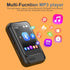 MP3 Player with Bluetooth,Portable Full Touchscreen Music Player with Speaker and Micro SD Card Slot,MP4 Player with FM Radio,Voice Recording,Earp...