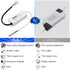 Waterproof IP67 LED Driver Power Supply 12V 24W 2A, 110V AC to 12V DC Converter, Ideal for Indoor and Outdoor, Marine, and Industrial LED Lighting...