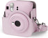 Camera Case Compatible with Fujifilm Instax Mini 12 Instant Camera with Adjustable Strap and Pocket (Pink)...