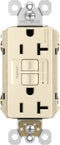 Legrand radiant 2097TRLACCD4 20 Amp GFCI Self Test Tamper Resistant Decorator Duplex Outlet, Light Almond (1 Count)......
