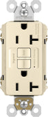 Legrand radiant 2097TRLACCD4 20 Amp GFCI Self Test Tamper Resistant Decorator Duplex Outlet, Light Almond (1 Count)......