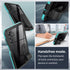 for Samsung Galaxy A14 5G Phone Case, Waterproof Case with Built-in Screen Protector & Cell Phone Ring Holder, Full Body Shockproof Rugged Heavy D...