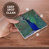 3dRose CST_154797_4 Bright Blue Peacock with Colorful Plummage Ceramic Tile Coasters, Set of 8...