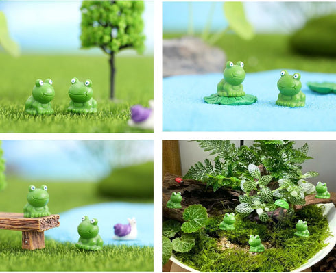 60 Pcs Mini Frog Figurines Mini Resin Frogs Mini Garden Frog for Home Party Decoration Supplies…...