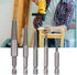 5pcs Broken Head Screw Screw Extractor Hex Handle Electric Extracting Tool Damaged Bolts Removal Tool Easy Out Kit...