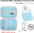Carrying Case for Phomemo M02 Label Maker, Pocket Printer Mini Sticker Printer Bluetooth Inkless Thermal Photo Printer Travel Bag, Label Printer S...