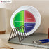 Health Beet 10” Macro Diet Portion Control Plate for Balanced Eating -3 Flat Sections for Veggies Carbs & Protein - Microwave & Dishwasher Safe Ba...