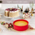 4 packs Silicone Cake Pans for Baking,Round Cake Molds for Cupcake,Cheese Cakes and Chocolate Cakes, Non-stick silicone bakeware sets BPA free(2 p...